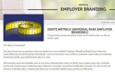 Gestão RH – Existe métrica universal para employer branding?